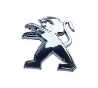 BUWAN Insignia de Metal Edición 3D Emblema para Peugeot 207 307 107 407 507 508 408 308 206 406 1008 5008 3008, Letras Insignia Decoración Calcomanía para Guardabarros Maletero Trasero de Coche