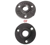 Buwei 1/2"Rosca maleable Brida de Piso Accesorios de tubería de Hierro Montaje en Pared Industrial