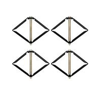 Buwei 4Pcs Herramienta de reparación de Caja de Interruptor de Montaje en Pared 86 mm Interruptor de Casete Reparador Varilla de Soporte