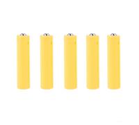 Buwei 5Pcs AA AAA Tamaño Dummy Falso Batería Configuración Shell Marcador de posición Conductor del Cilindro