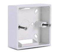 Buwei 86X86 PVC Caja de Conexiones de Espesamiento Casete de Montaje en Pared para Interruptor Base Interruptor Caja Inferior Accesorios de Caja eléctrica