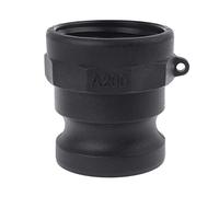 Buwei Adaptador de Tanque IBC de 1000L Manguera de jardín Adaptador de Drenaje de Bloqueo de Leva de Rosca Gruesa de 2"de Servicio Pesado