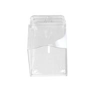 Buwei Funda Impermeable para Timbre Inalámbrico Botón de Timbre de Puerta Transparente