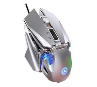 Buwei G10 Gaming Mecánico Ratón para Juegos con Cable Programación Macro Pistola de presión Que Brilla intensamente