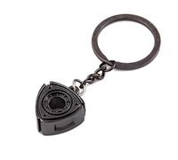 buwei Llavero giratorio Wankel Motor Rotor para RX7 RX8 2 3 6 Atenza Axela Llavero Turbo Accesorios Piezas Llavero Turbo, Negro, talla única