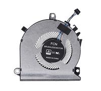 Buwei Nuevo Ventilador de refrigeración de CPU para Ordenador portátil para 5 Juegos 15-EC 15-EC0016ax 15-EC0075ax L77560-001 Disipación de Calor eficiente de bajo Ruido