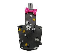 Buwei Pañal de loro con pajarita, diseño de frutas, flores, cacatúa, palomas, tamaño pequeño