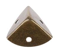 Buwei Protector de esquina de bolsa, protector de esquina de metal, maleta, gabinetes de bronce, protector de seguridad para estante de caja