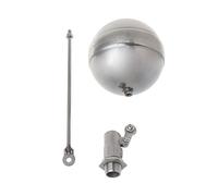 Buwei Válvula de Sensor de Flotador de Control de Flujo de Acero Inoxidable de Bola de Tanque de Agua de Rosca Macho DN15