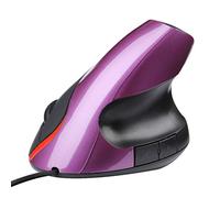 Buwei Vertical Optical USB Mouse Diseño ergonómico Curación de muñeca para computadora PC Laptop