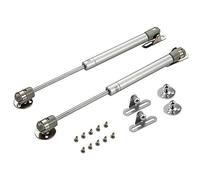 BuxiuGK 2 Piezas Resorte de Gas 100N/10KG Amortiguadores de Gas con Tornillos para Puerta Gabinetes del Hogar