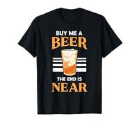 Buy Me A Beer The End Is Near Licenciatura Fiesta Novio Camiseta