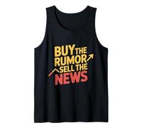 Buy The Rumor Sell The News Crypto Trading Strategy - Camiseta sin Mangas
