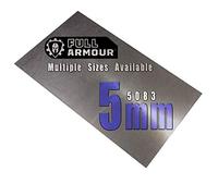 BuyAluminium 5083 - Placa de aluminio (5 mm) 100mm x 150mm (10cm x 15cm)