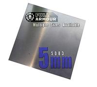 BuyAluminium 5083 - Placa de aluminio 5 mm, 150mm x 150mm (15cm x 15cm)