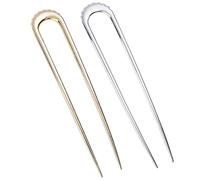 Buyao - Palo de pelo de filigrana de metal elegante para niñas, horquilla china antigua tradicional Hanbiuk decorativa para cosplay