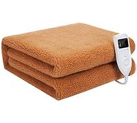 BUYAOBIAOXL Manta Eléctrica Manta de Tiro eléctrico Manta con calefacción de tamaño Individual y Doble, Ajuste de Engranajes de Temperatura APAGA APAGA Apagado Doble CALEFICACIÓN Manta