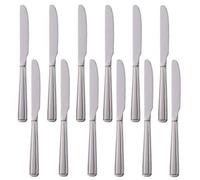 Buyer Star Juego de 12 cuchillos de postre, juego de cubiertos de acero inoxidable restaurante del hotel o el hogar