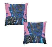 buyiikjd Plush Pillow Case Cojines Salon Modernos Cool Girl - Fundas Cojines 22 "x22 , Cojines Marineros , Almofadas para Sofá - Peluche Suave, Cierre Invisible