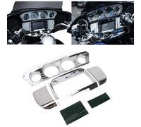 Buyinhouse Bolt Bolt Street Glide Windshield para Harley Davidson Touring Electra Glide Street Glide Ultra Limited & Tri-Glide Ultra 2014-2019 Motorc