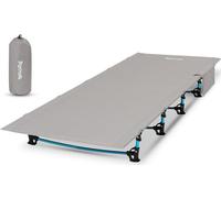 Buymoth Tienda de campaña plegable ultraligera para camping, cuna ligera sin herramientas, cuna de senderismo, cama portátil de camping para adultos, camping, senderismo, viajes, hogar, color gris
