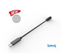 BUYNOW365, Lightning a 3.5 mm adaptador de auriculares para iPhone 7/7P, 8/8P (Negro), Compatible para iOS 10,3 o actualizar, iPhone 7 conector de relámpago a 3.5 mm AUX hembra Jack de audio auriculares Cable adaptador de auriculares