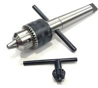 Buyohlic Accesorio fácil de roscar, portabrocas suministrado para operaciones de roscado, escariado y taladro (cono morse 2)