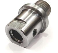 Buyohlic Adaptador de husillo de torno para adaptarse a husillos de Shopsmith lisos de 5/8 pulgadas a mandriles roscados y otros tornos (5/8 pulgadas a 1 pulgada x 8 TPI)