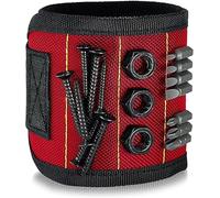 Buyohlic Banda magnética - Sostiene clavos, tornillos, herramientas con imanes fuertes - Regalo para papá