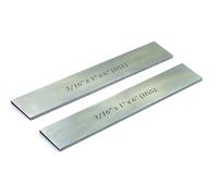 Buyohlic Cuchillas HSS de 3/16 x 1 pulgada de ancho x 6 pulgadas de largo para corte de torno y soportes de herramientas (juego de 2)