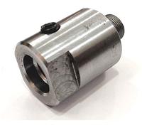 Buyohlic El adaptador de husillo de torno conecta mandriles roscados de 3/4 pulgadas x 16 TPI a mandriles roscados M12 x 1