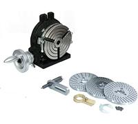 Buyohlic HV6-MT2 - Mesa giratoria con orificio central de 150 mm con placa divisoria (3 ranuras)