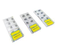 Buyohlic Insertos de corte de carburo de tungsteno, alto rendimiento para máquinas de torno, CNC y VMC (CCMT09T308 ~ Paquete de 5 cajas (50 plaquitas))