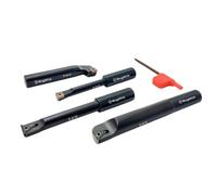 Buyohlic Juego de 4 barras de mandrinar indexables para cabezal de mandrinar de 50 mm