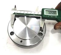 Buyohlic Placa trasera para mesa giratoria (100 mm de diámetro, 70 mm de diámetro)