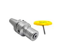 Buyohlic Soporte adaptador de portabrocas BT40 II Hydrogrip II Diámetro 20 x 100 mm Largo II equilibrado hasta 25000 RPM (20 a 4 mm)