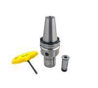 Buyohlic Soporte adaptador de portabrocas BT40 II Hydrogrip II Diámetro 20 x 100 mm Largo II equilibrado hasta 25000 RPM (20 a 16 mm)