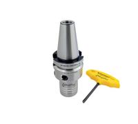 Buyohlic Soporte adaptador de portabrocas BT40 II Hydrogrip II Diámetro 20 x 100 mm Largo II equilibrado hasta 25000 RPM (20 a 12 mm)