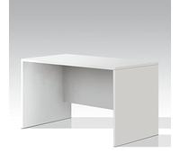 Buyqualia Escritorio Mesa Oficina o despacho (Blanco, Largo 150 cm)