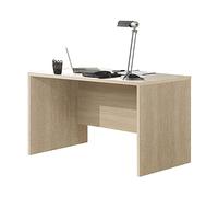 Buyqualia Escritorio Mesa Oficina o despacho (Roble, Largo 120 cm)