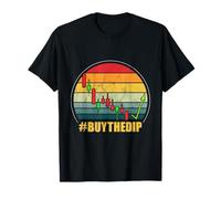 #buythedip Compre la caída Cotización de inversión Vintage Stock Trading Camiseta