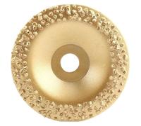 BUYTUS 3 muelas abrasivas de diamante 100 mm, aptas for discos abrasivos 4 pulgadas for pulir piedra, neumáticos y caucho(Medium grain)
