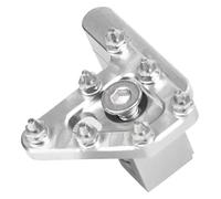 BUYTUS Accesorios for cabezal de freno plegable for motocicleta Pedal palanca trasero motocross Cabezal pedal aleación aluminio (color: plata)(Silver)