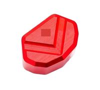 BUYTUS Compatible con TMAX Xmax Nmax T-Max 560 530 500 TMax530 SX DX TECH MAX TMAX560 Botón de interruptor motocicleta Tapa llave señal giro(Red)