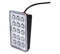 BUYTUS Difusor Trasero for Coche, alerón, Luces de Freno LED, Parachoques, lámpara piloto Compatible con Universal, Rojo, Blanco y Negro (Color: Dorado)(Silver)