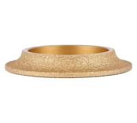 BUYTUS Disco de diamante for amolar con perfil soldado al vacío 20 mm diámetro y 75 Diversas formas. Herramientas abrasivas for discos(Bullnose 10mm)