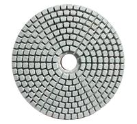 BUYTUS Discos de pulido diamante en seco/húmedo 5 pulgadas y 125 mm, discos lijado flexibles for granito, mármol, hormigón piedra. Herramientas(1500 Grit,1 piece5 inch 125mm)