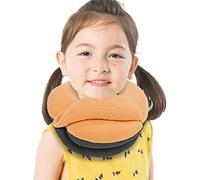 BUYUE Almohadas de viaje para niños para avión, soporte de cabeza de 360°, esenciales para dormir para niños de vuelo largo, almohada de cuello suave y agradable a la piel para viajar en el asiento
