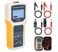 BuyWeek 1600W Panel Solar MPPT Tester, Multímetro Digital de Panel Fotovoltaico con Pantalla LCD Iluminar Desde el Fondo, No Requiere Energía Probador de Voltaje de Circuit para Panel Solar PV