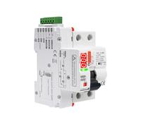 BuyWeek 2P Diferencial Auto Rearmable con Pantalla Digital LED AC230V 40A 300mA Diferencial Superinmunizado Rearme Automatico RCCB Disyuntor Rearme Automático carril Din tipoA GYAR9-AC-G